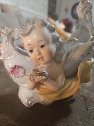 Ucagco cherub planter - cherub,