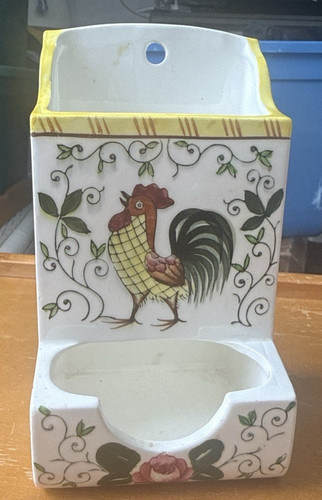 Vintage ucagco rooster - rooster, wall